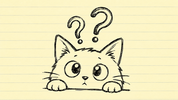 困惑的猫